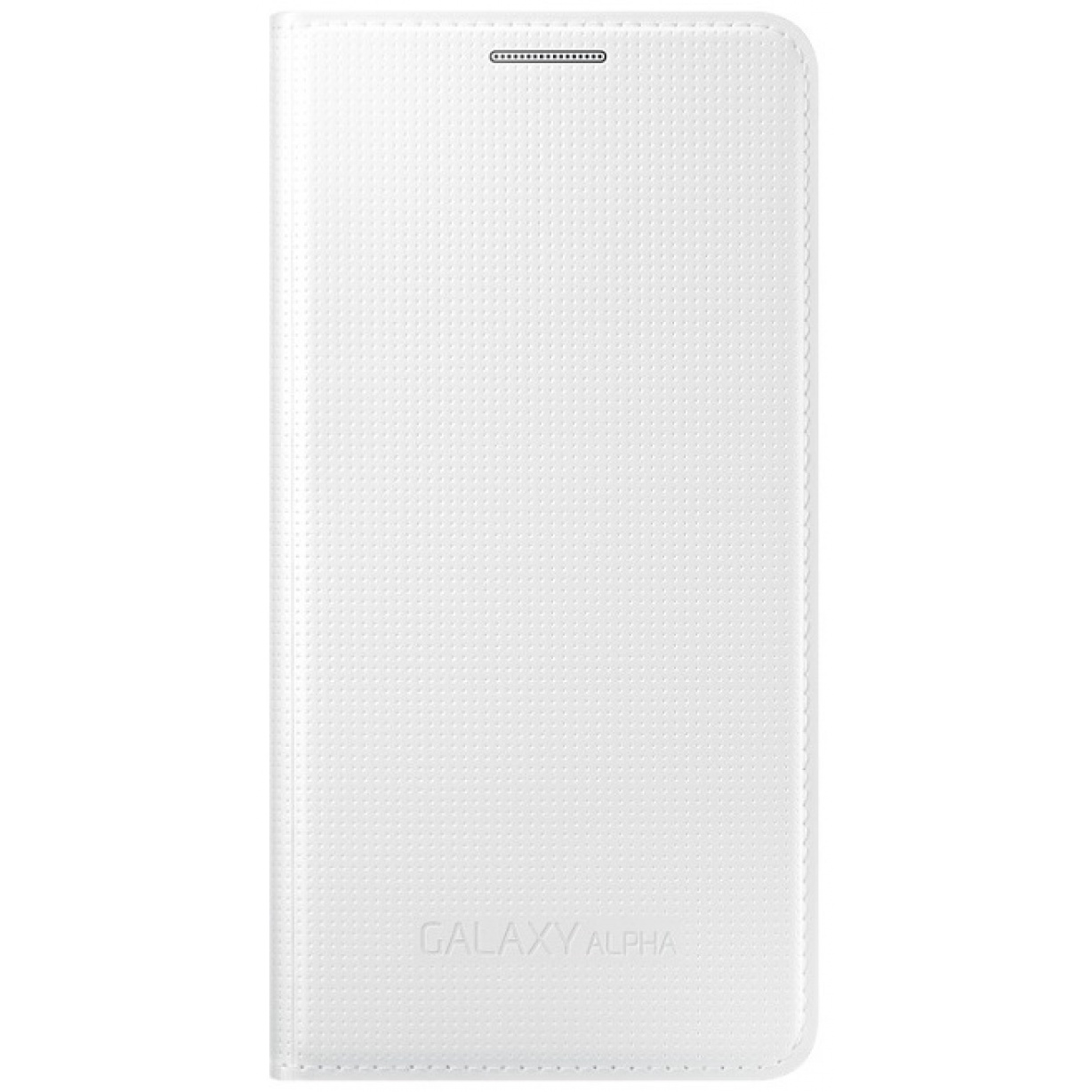 Dėklas G850 Samsung Galaxy Alpha Flip Cover Baltas